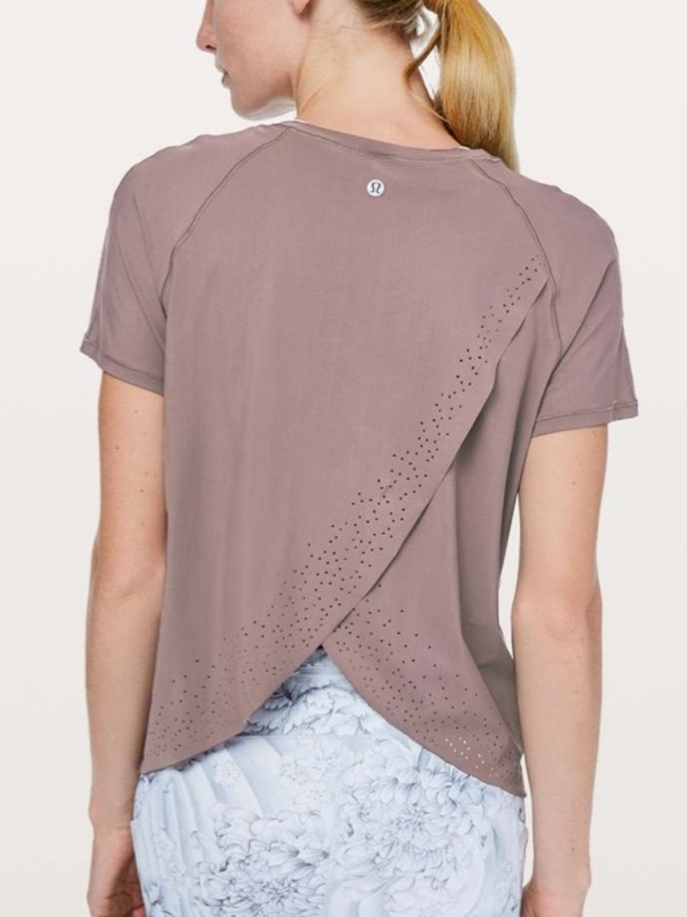 Lululemon Quick Pace Short Sleeve Antique Bark
